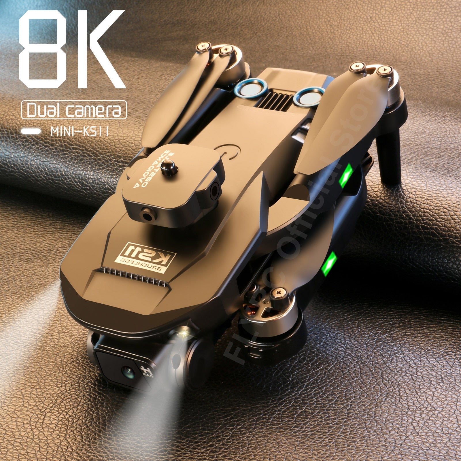 Mini Drone Professionnel 8K 2,4 GHz UHD Double Caméra